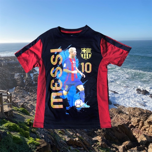 FC Barcelona Leo Messi graphic tee shirt - Picture 1 of 4